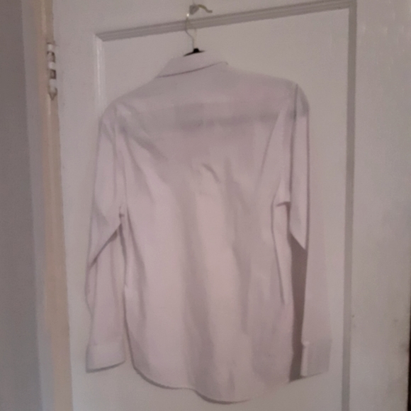 Report Collection Men's Slim-Fit White Dress Shirt - Picture 5 of 6